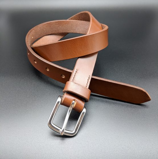The Classic Belt - Conker - Stainless Steel