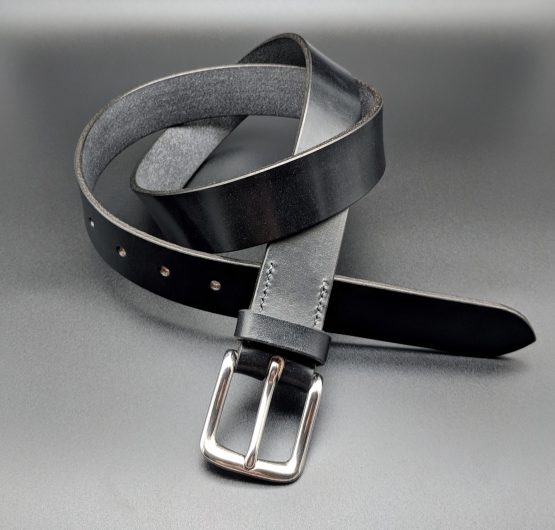 The Classic Belt - Black - Stainless Steel