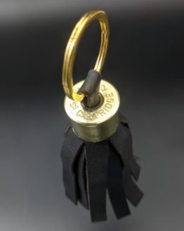 Shotgun Tassel Key Ring - Leather